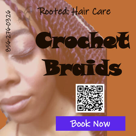 Crochet Braids & Assorted Styles. Prices starting at $150. Please note, hair is not included! Book Now!